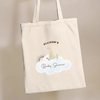 Custom Baby Shower Canvas Tote Bag | Personalized Keepsake