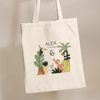 Jungle Safari Custom Tote Bag | Kids Birthday Favor | Minimalist Animal Party Bag