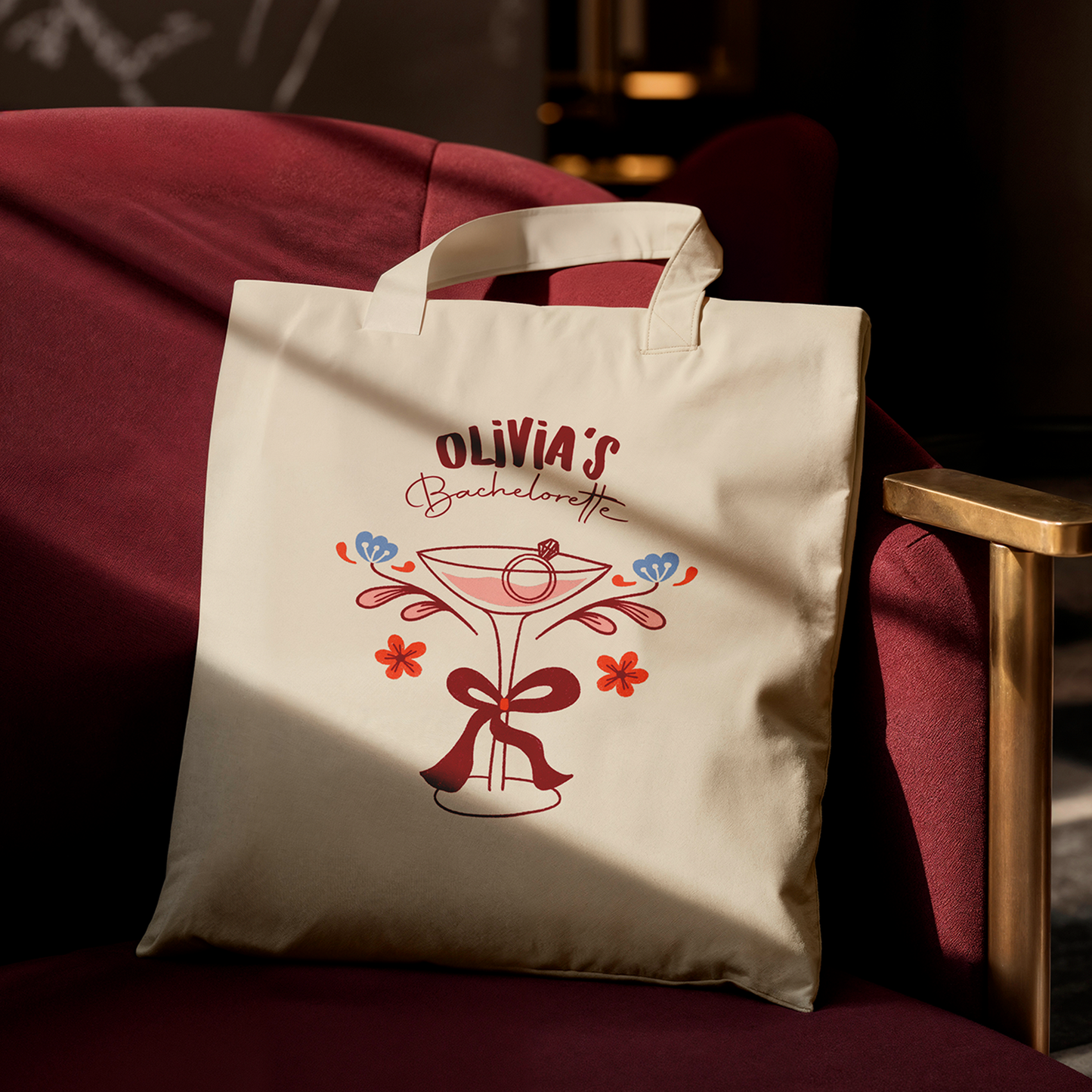 Custom Bachelorette Tote Bag | Bridal Party Gift