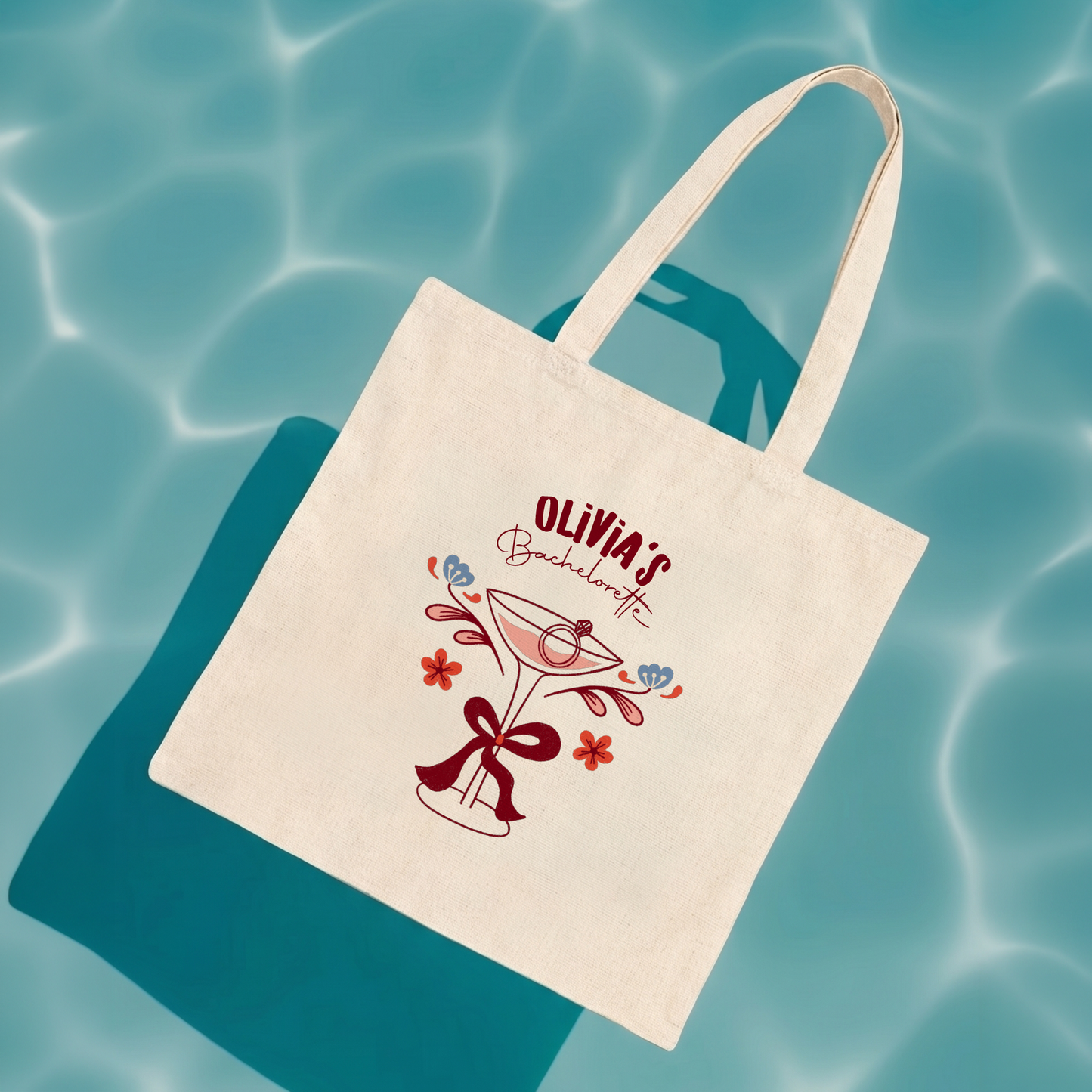 Custom Bachelorette Tote Bag | Bridal Party Gift